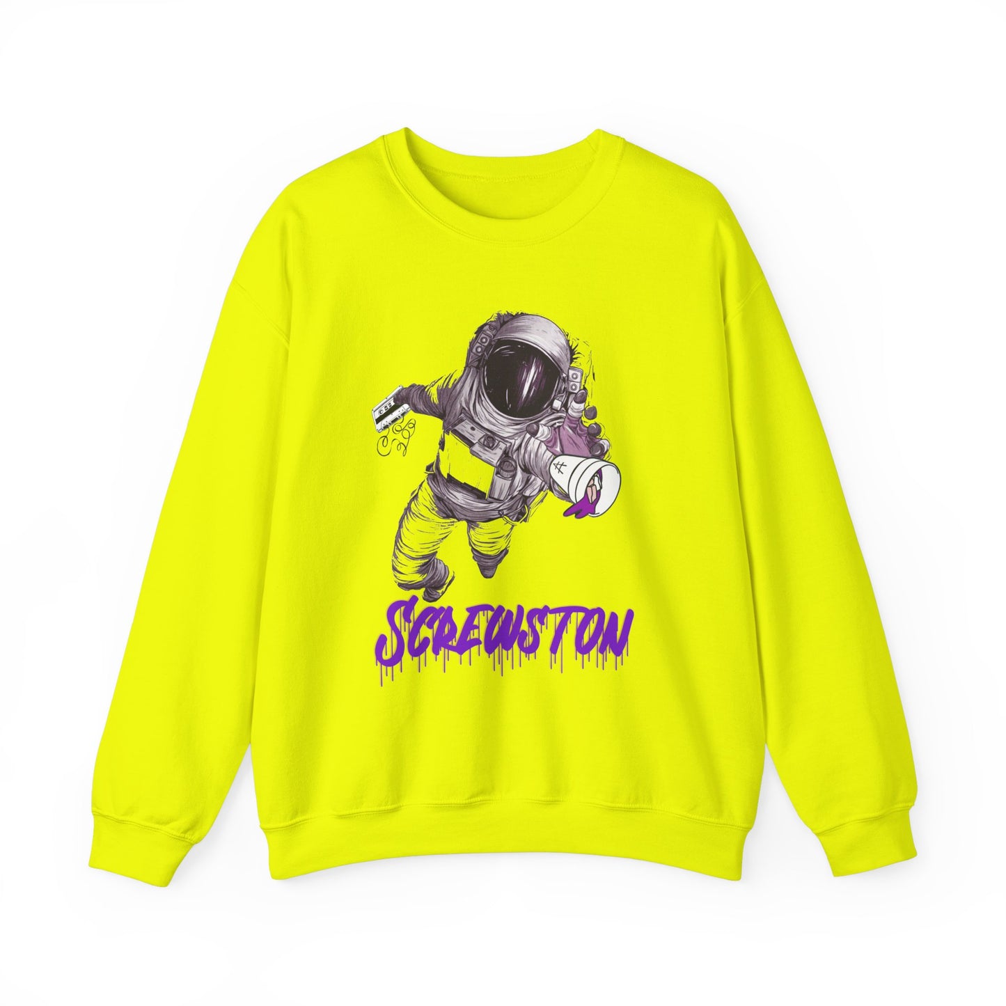 Screwston Houston grown Unisex Heavy Blend™ Crewneck Sweatshirt