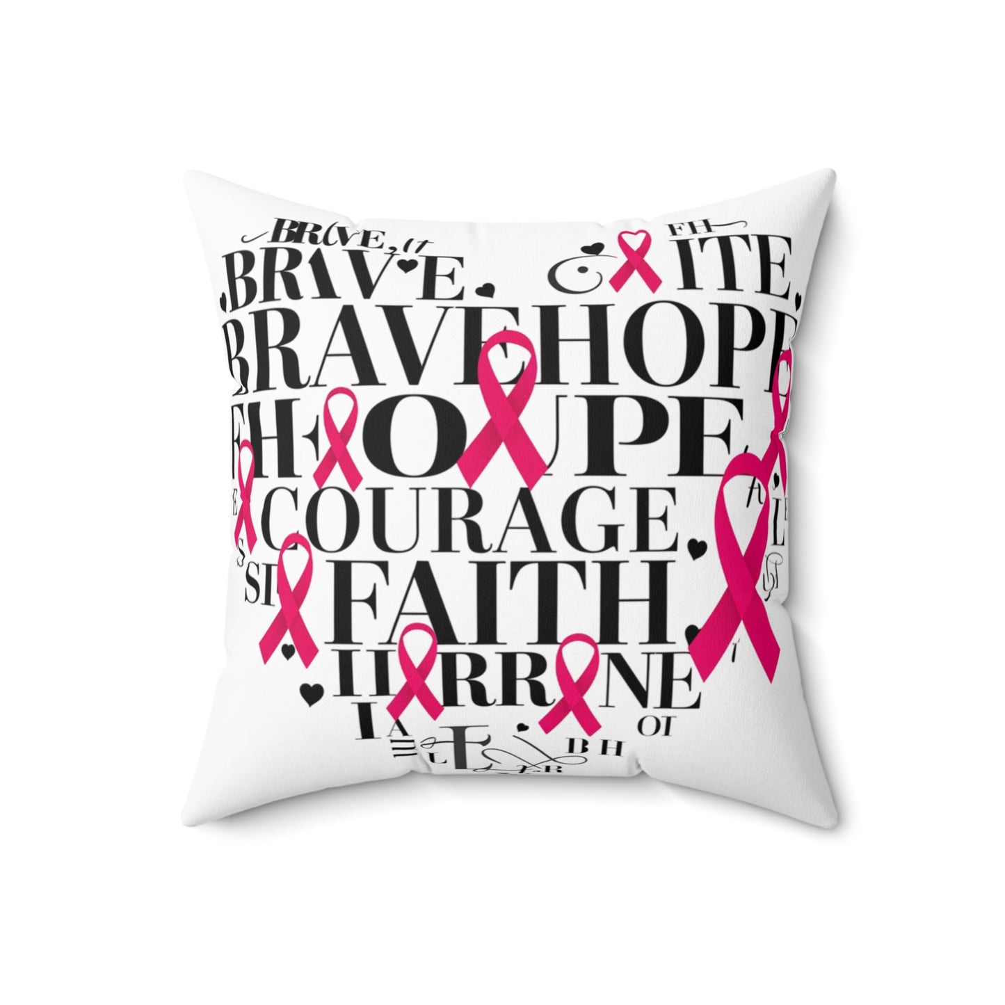 Spun Polyester Square Pillow