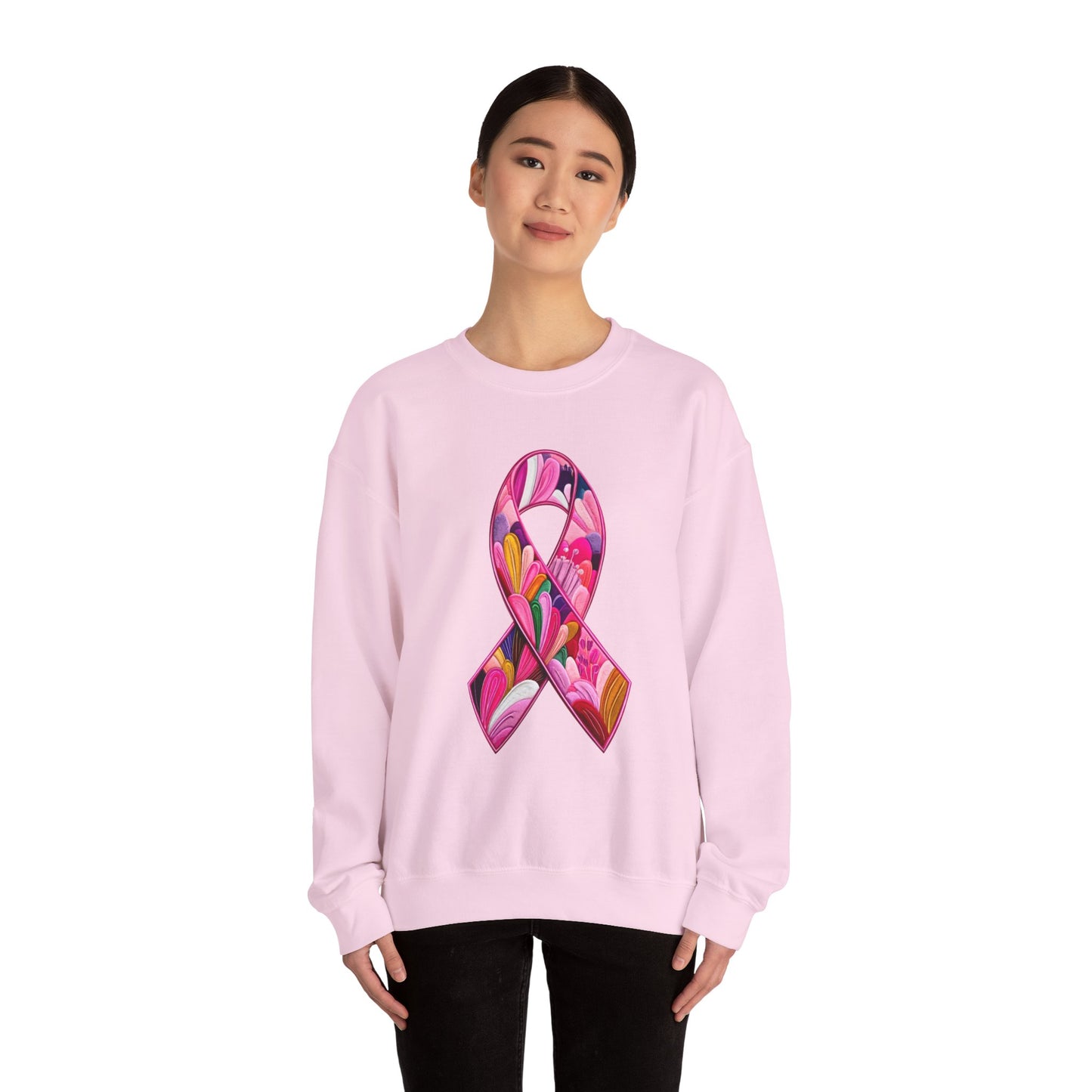 Breast Cancer Awareness Sweatshirt, Cozy Crewneck for Fundraising Events, Supportive Gift for Survivors, Perfect for October Events, [...]