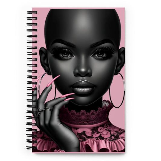 Pink Bald Beauty spiral