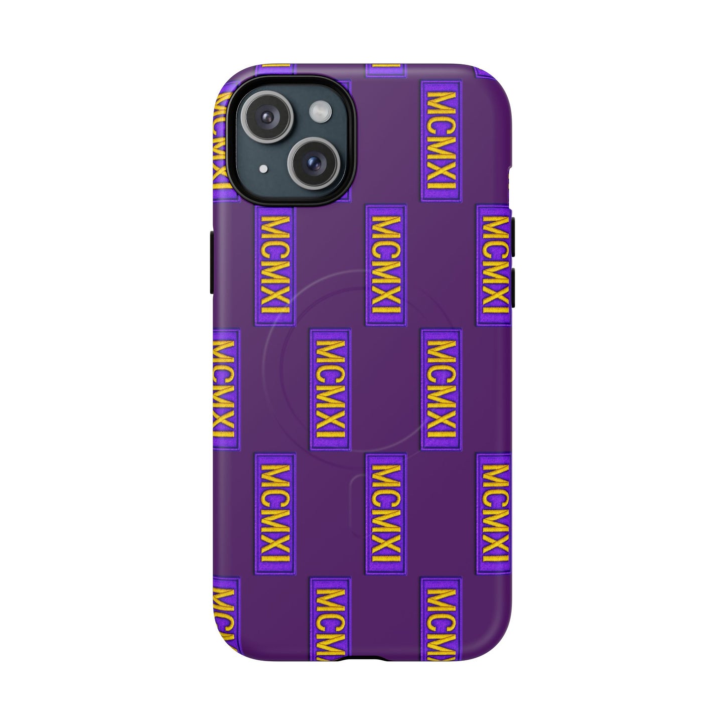 MCMXI Roman Numeral Pattern Phone Case | Tough Magnetic Case