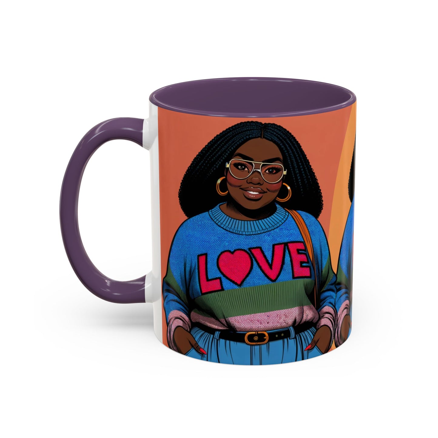 Love WOMAN Accent Coffee Mug (11, 15oz)