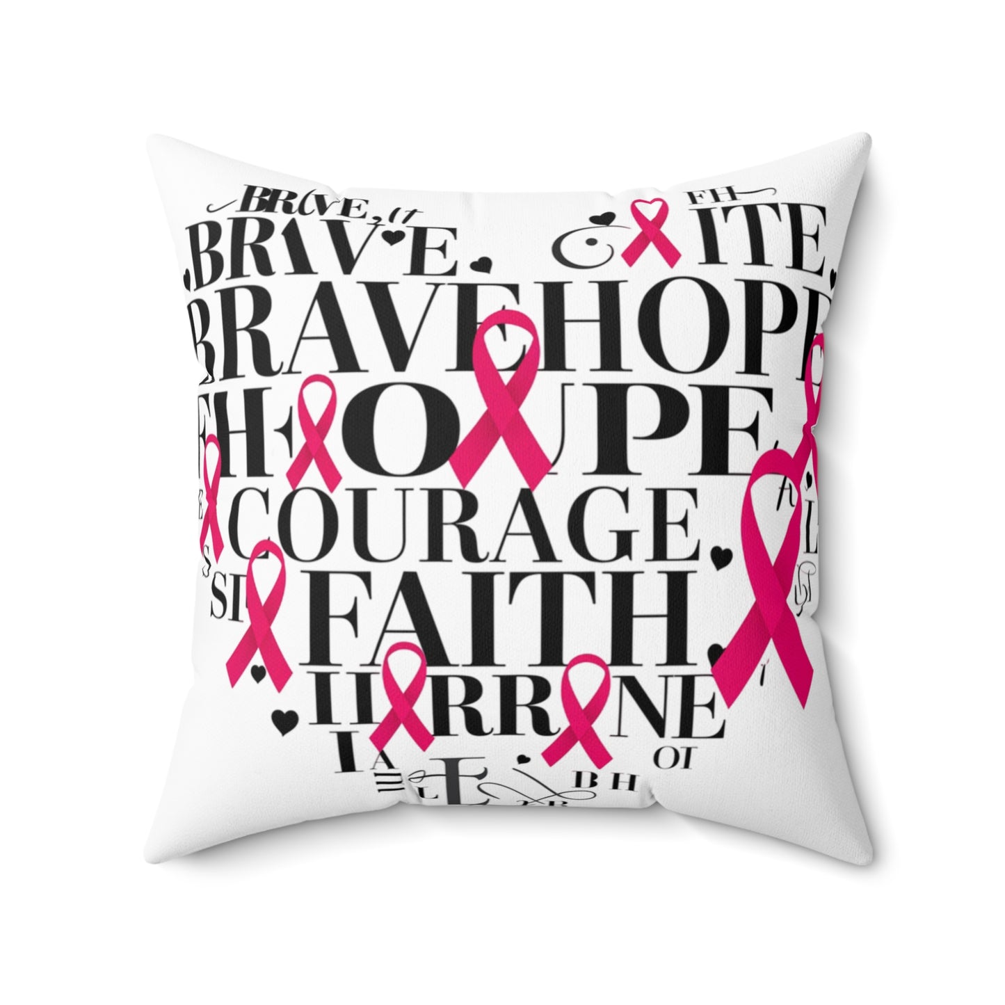 Spun Polyester Square Pillow