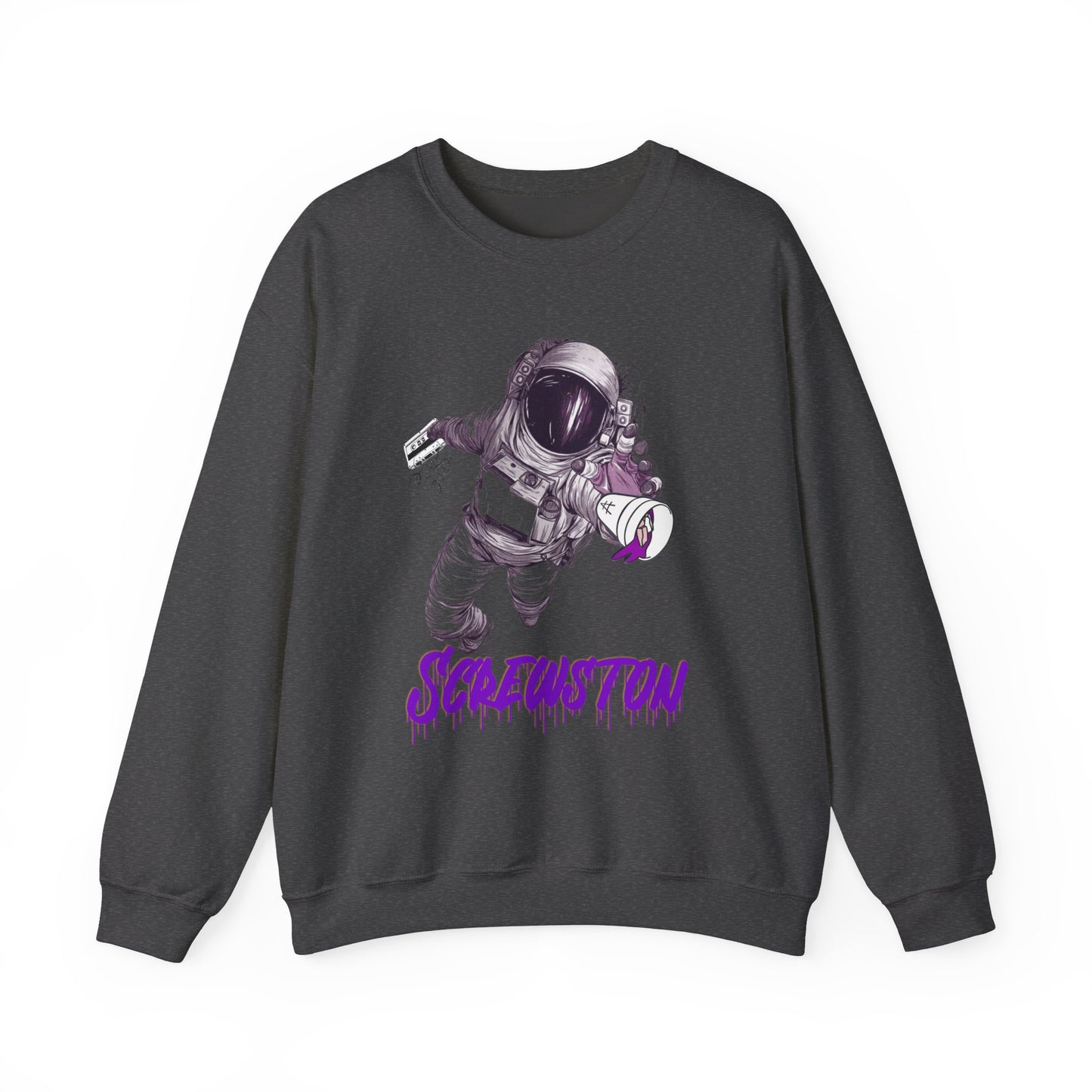 Screwston Houston grown Unisex Heavy Blend™ Crewneck Sweatshirt