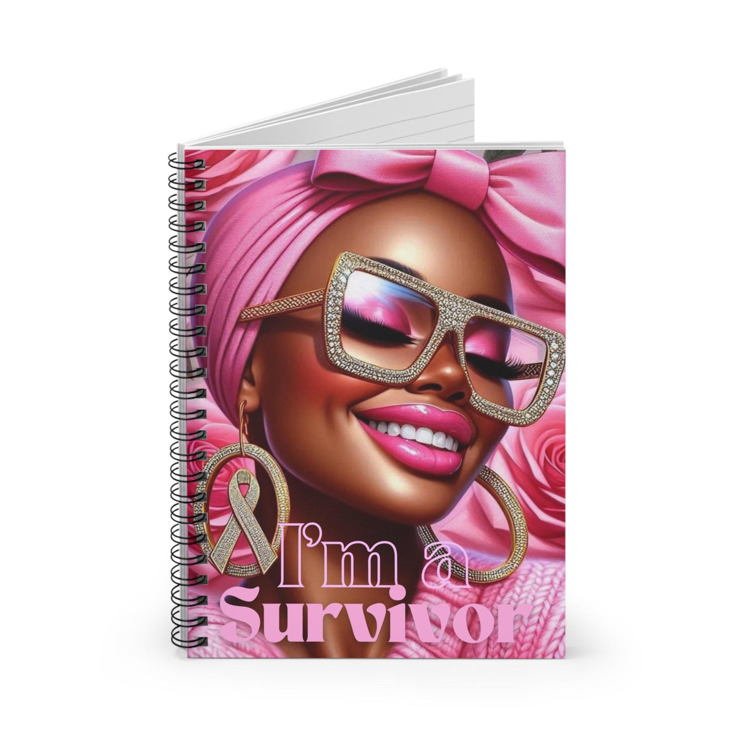 Im A Survivor Spiral Notebook - Ruled Line