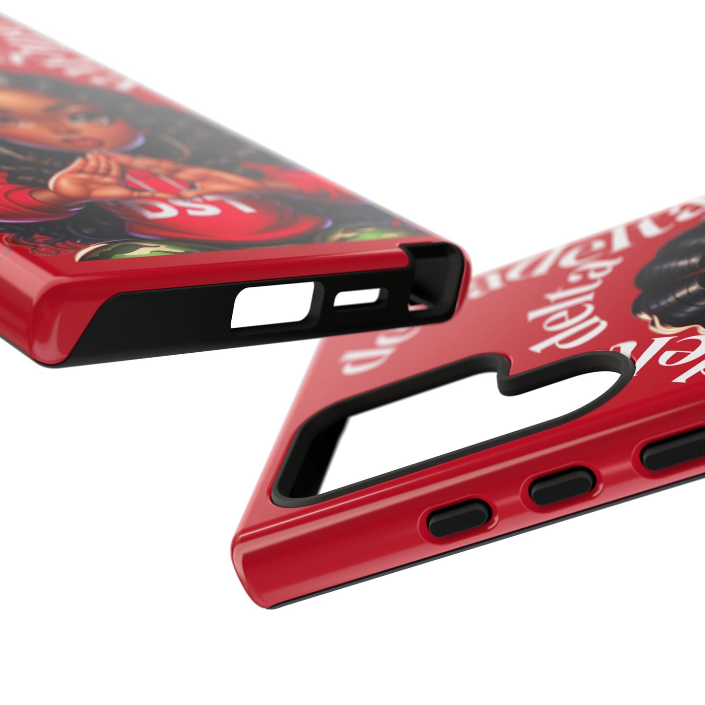 Delta Delta Tough Phone Case, Sorority Gifts, Cute Phone Accessories, Red Phone Cover, Greek Life