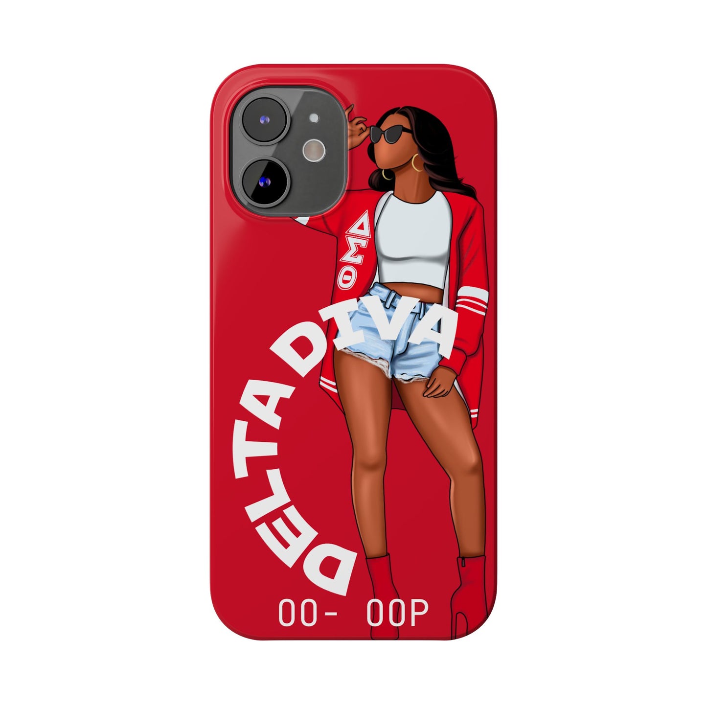 Chic Slim Phone Case, Stylish Phone Cover, Trendy Gadget Accessory, Gifts for Her, Coffee Lovers Case, Personalized Phone Protection