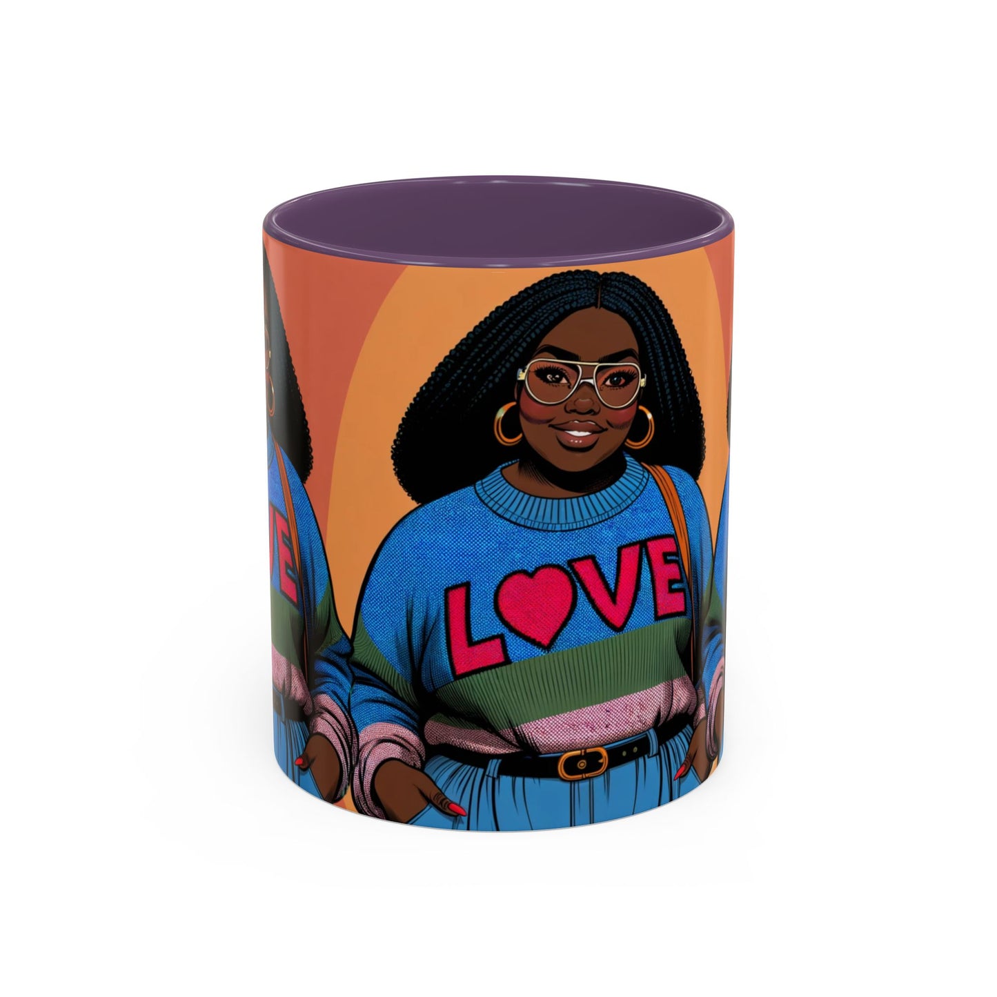 Love WOMAN Accent Coffee Mug (11, 15oz)