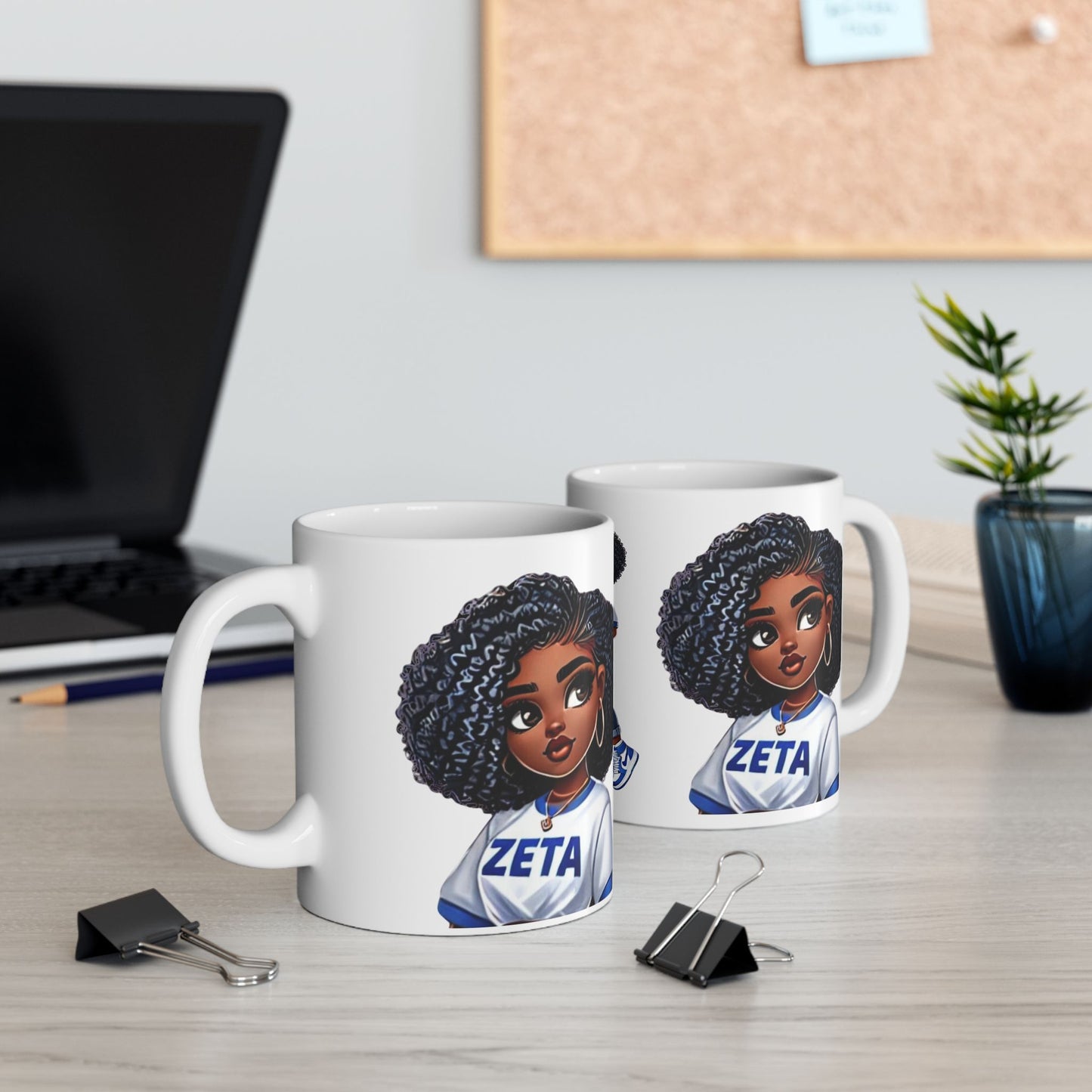 Zeta Phi Beta Ceramic Mug, (11oz, 15oz)