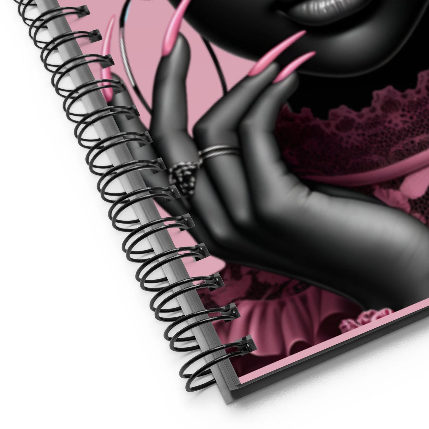 Pink Bald Beauty spiral