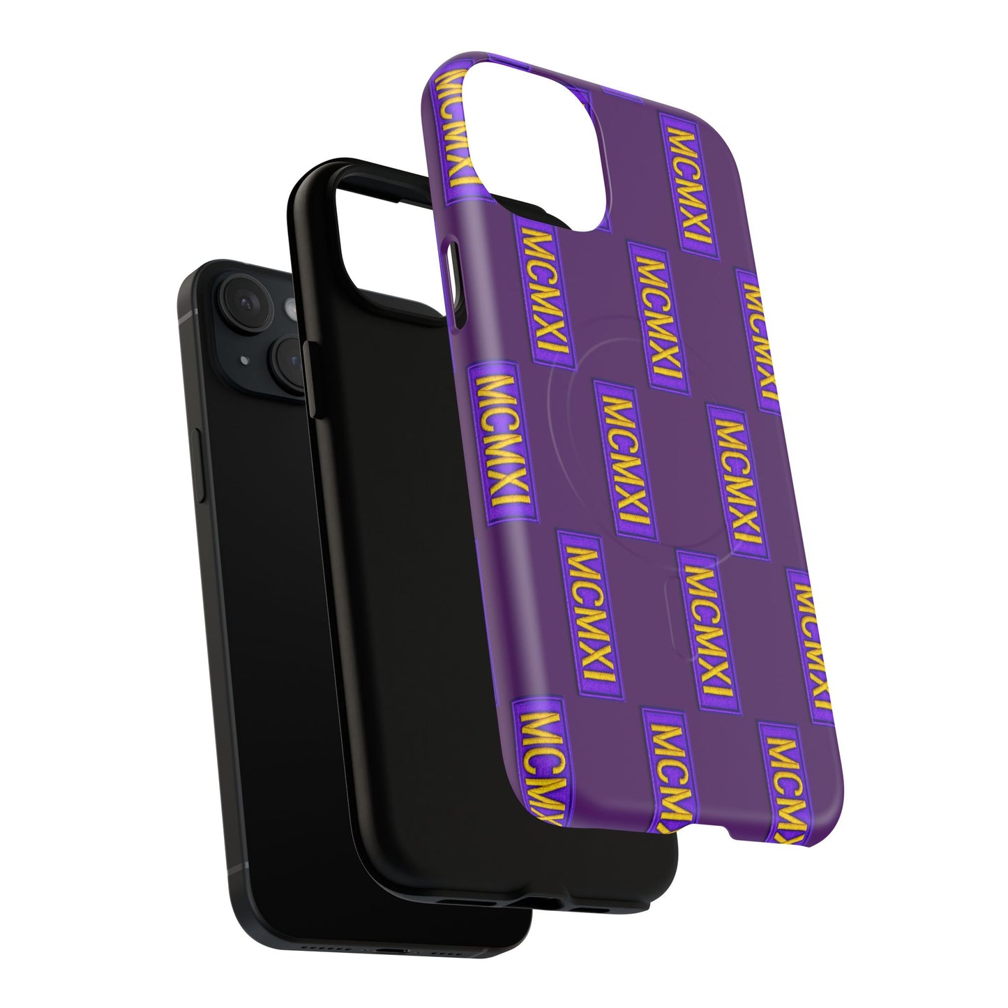 MCMXI Roman Numeral Pattern Phone Case | Tough Magnetic Case