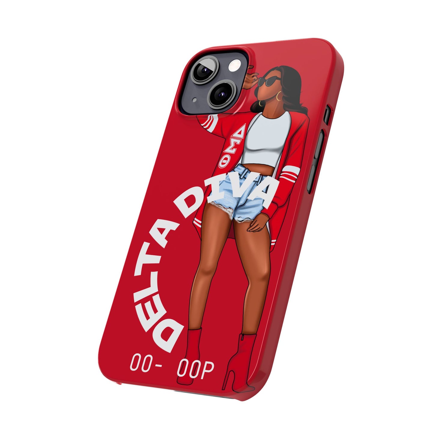 Chic Slim Phone Case, Stylish Phone Cover, Trendy Gadget Accessory, Gifts for Her, Coffee Lovers Case, Personalized Phone Protection