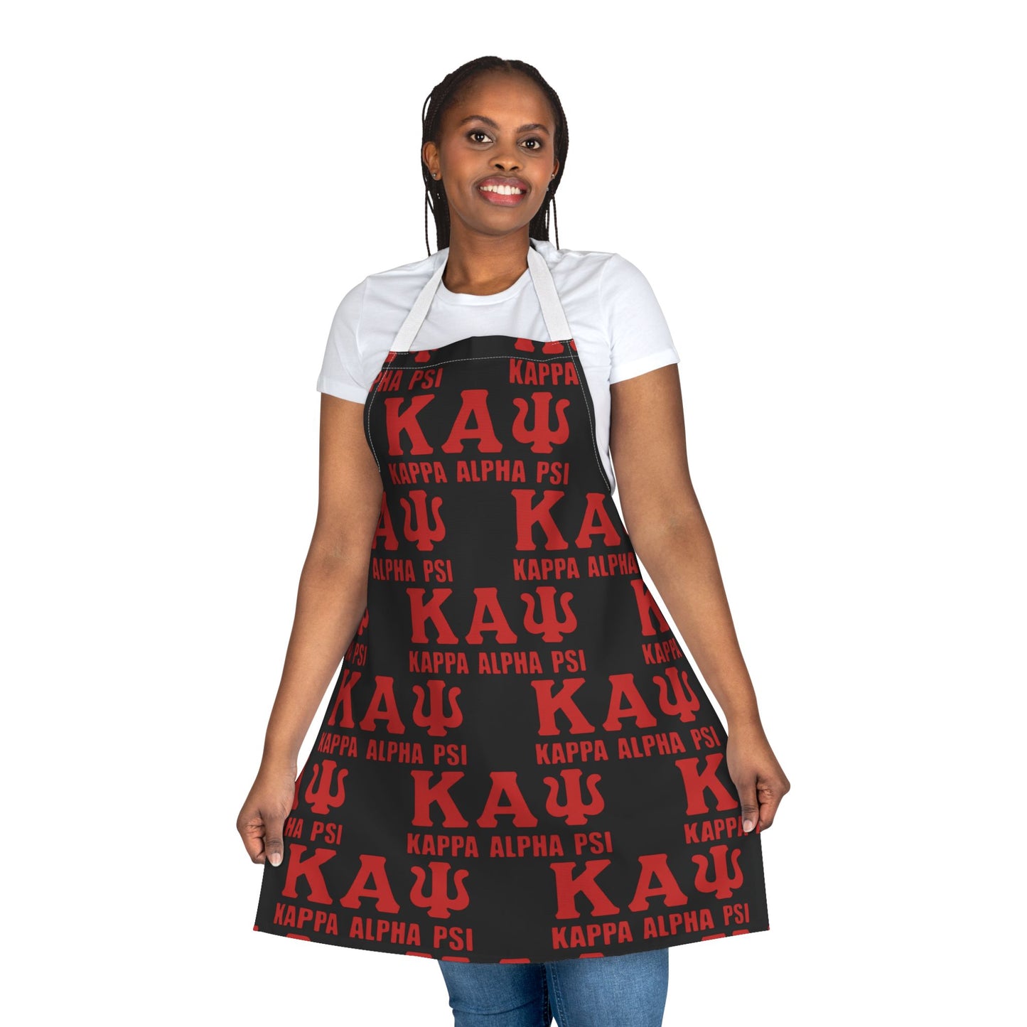 Kappa Alpha Psi Apron with 5-Color Straps