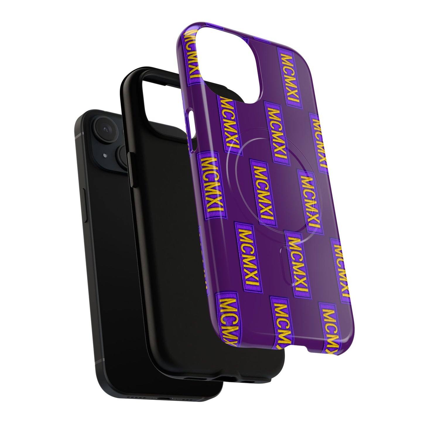 MCMXI Roman Numeral Pattern Phone Case | Tough Magnetic Case