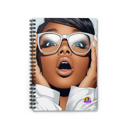Expressive Spiral Notebook - Ruled Line with Stunning Graphic Design