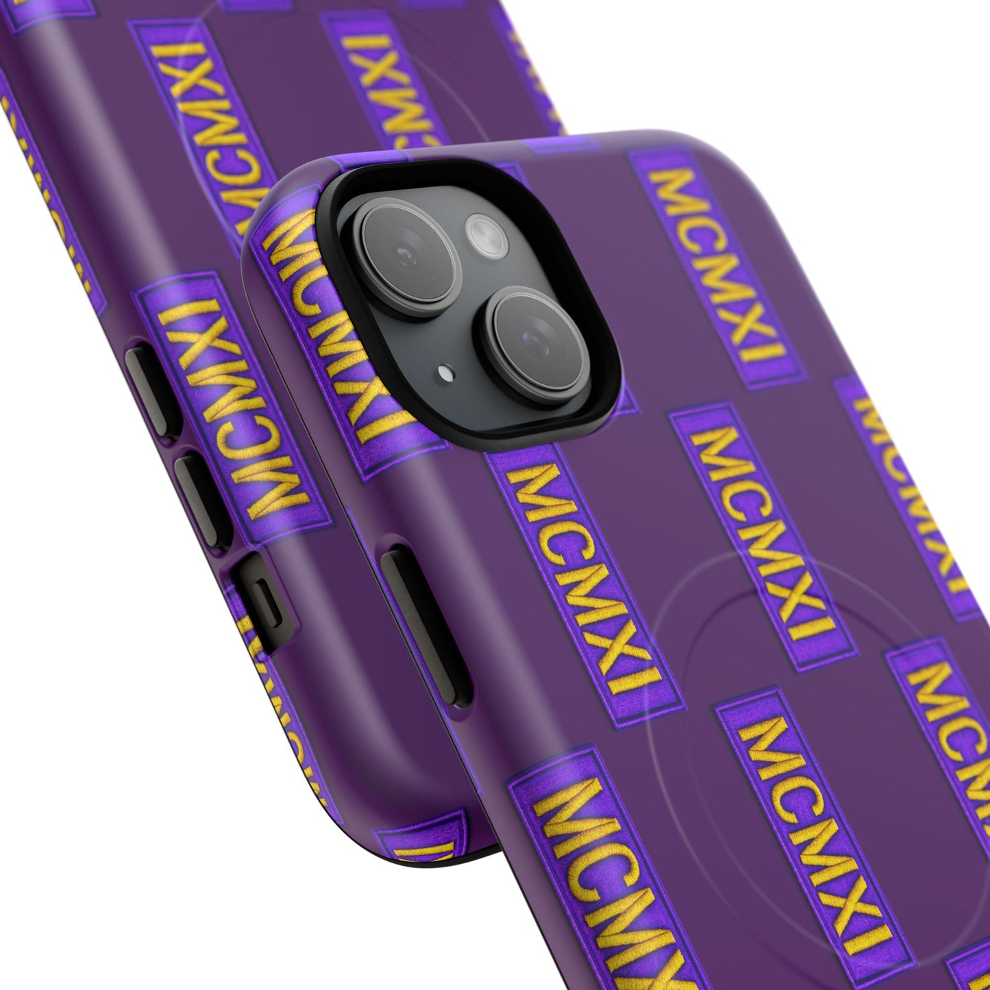 MCMXI Roman Numeral Pattern Phone Case | Tough Magnetic Case