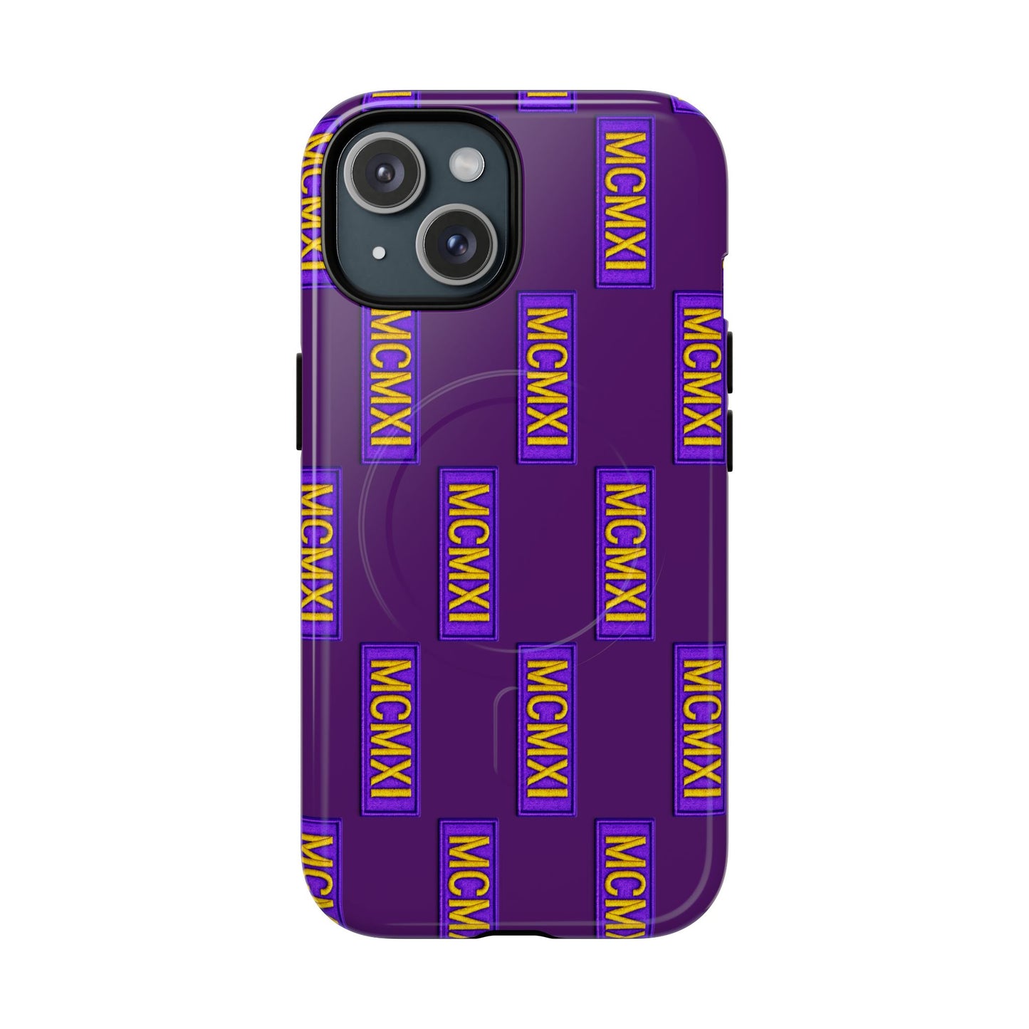 MCMXI Roman Numeral Pattern Phone Case | Tough Magnetic Case
