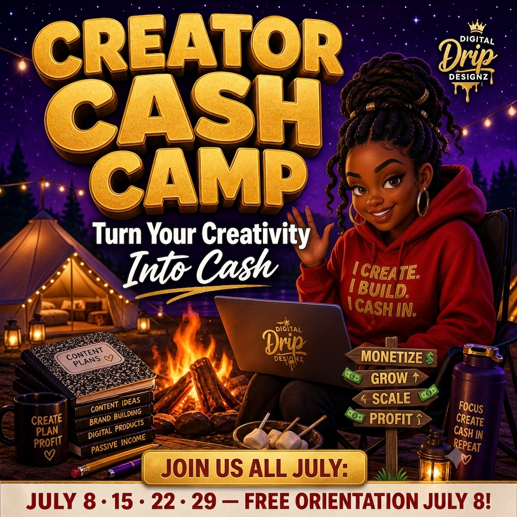 Creator Cash Camp — 4-Week Live Class Series to Build & Launch Your Digital Produc