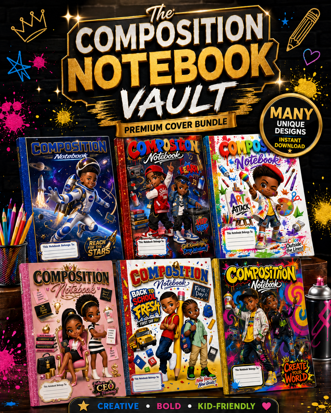 The Composition Notebook Vault