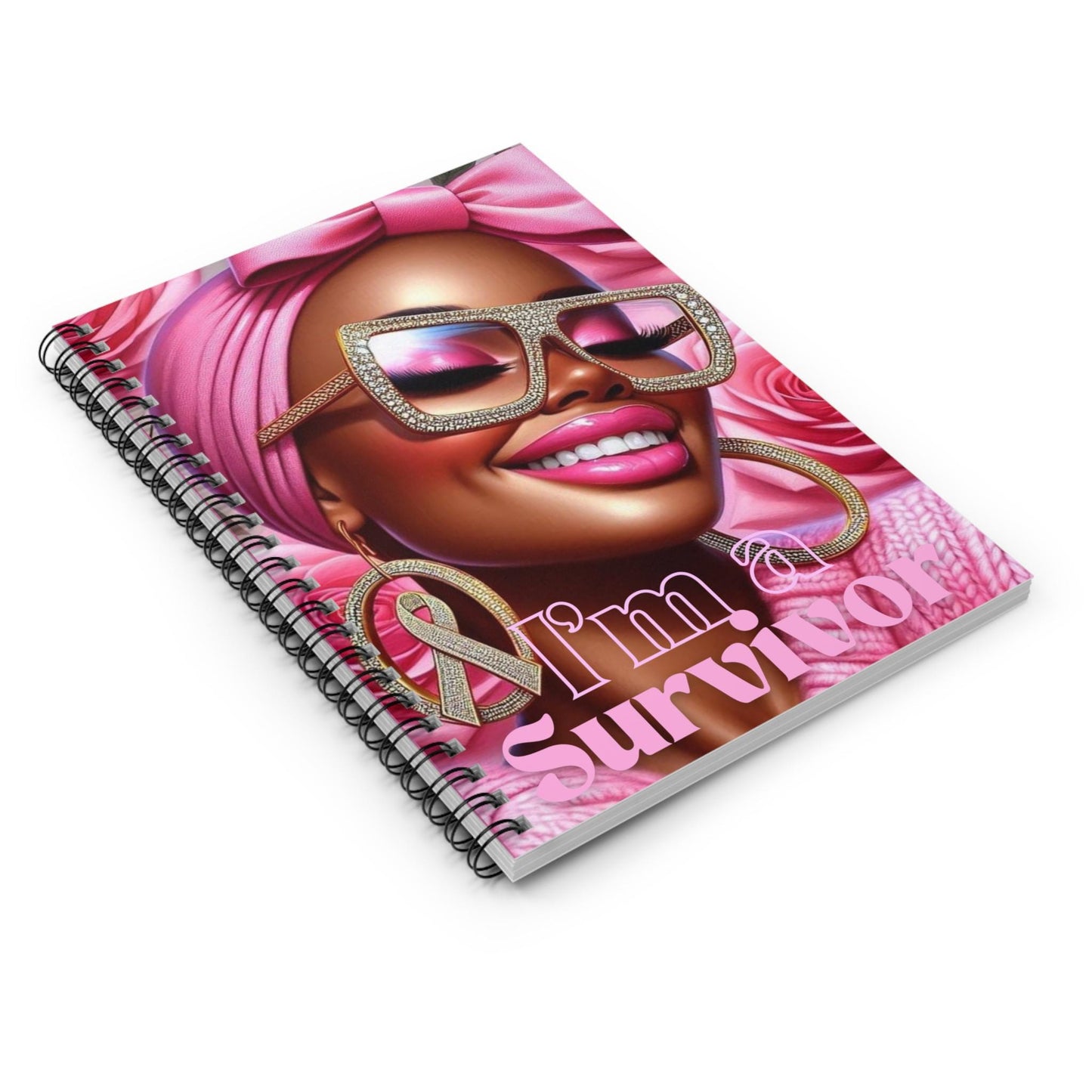 Im A Survivor Spiral Notebook - Ruled Line